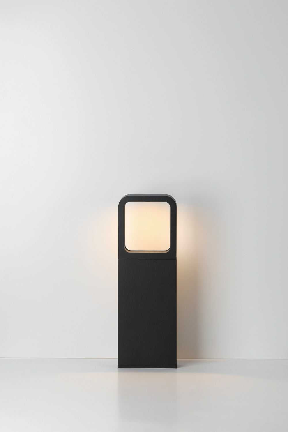 Rion LED Bollard in Black Eurofase Canada