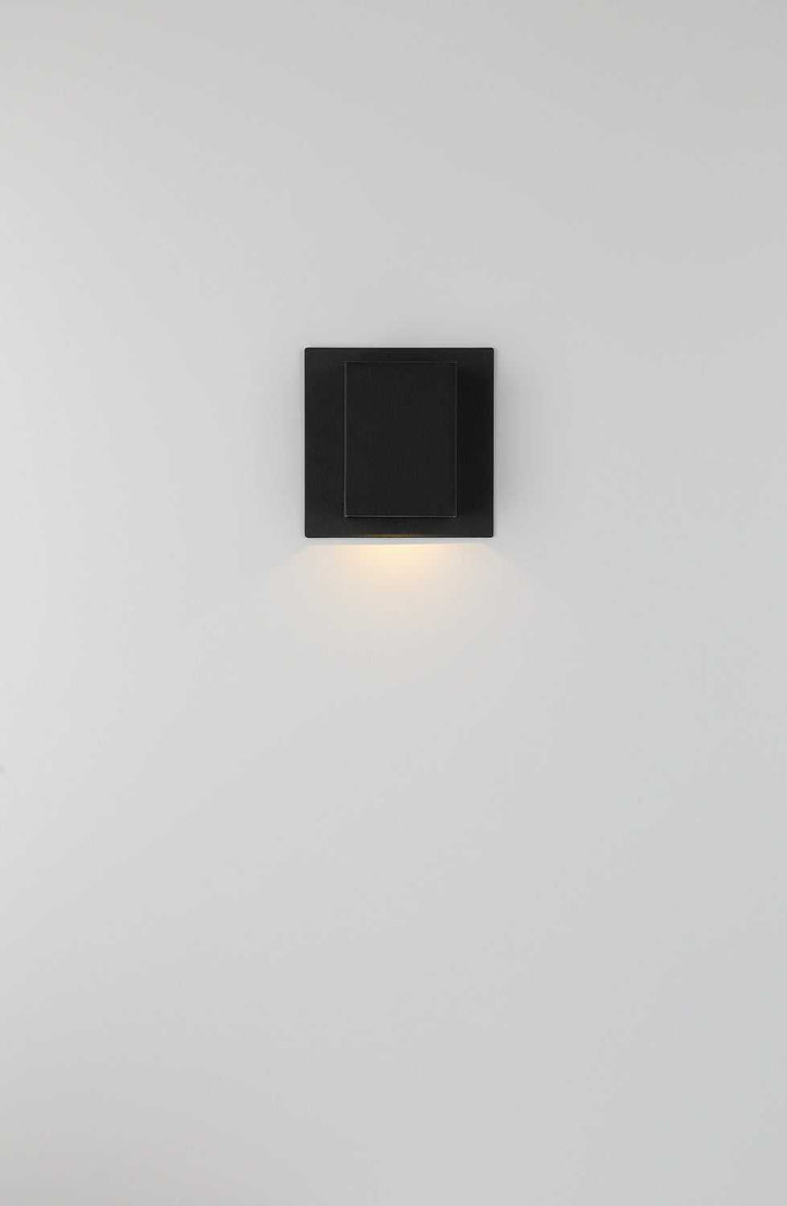 Erebus LED Wall Mount in Black Eurofase Canada