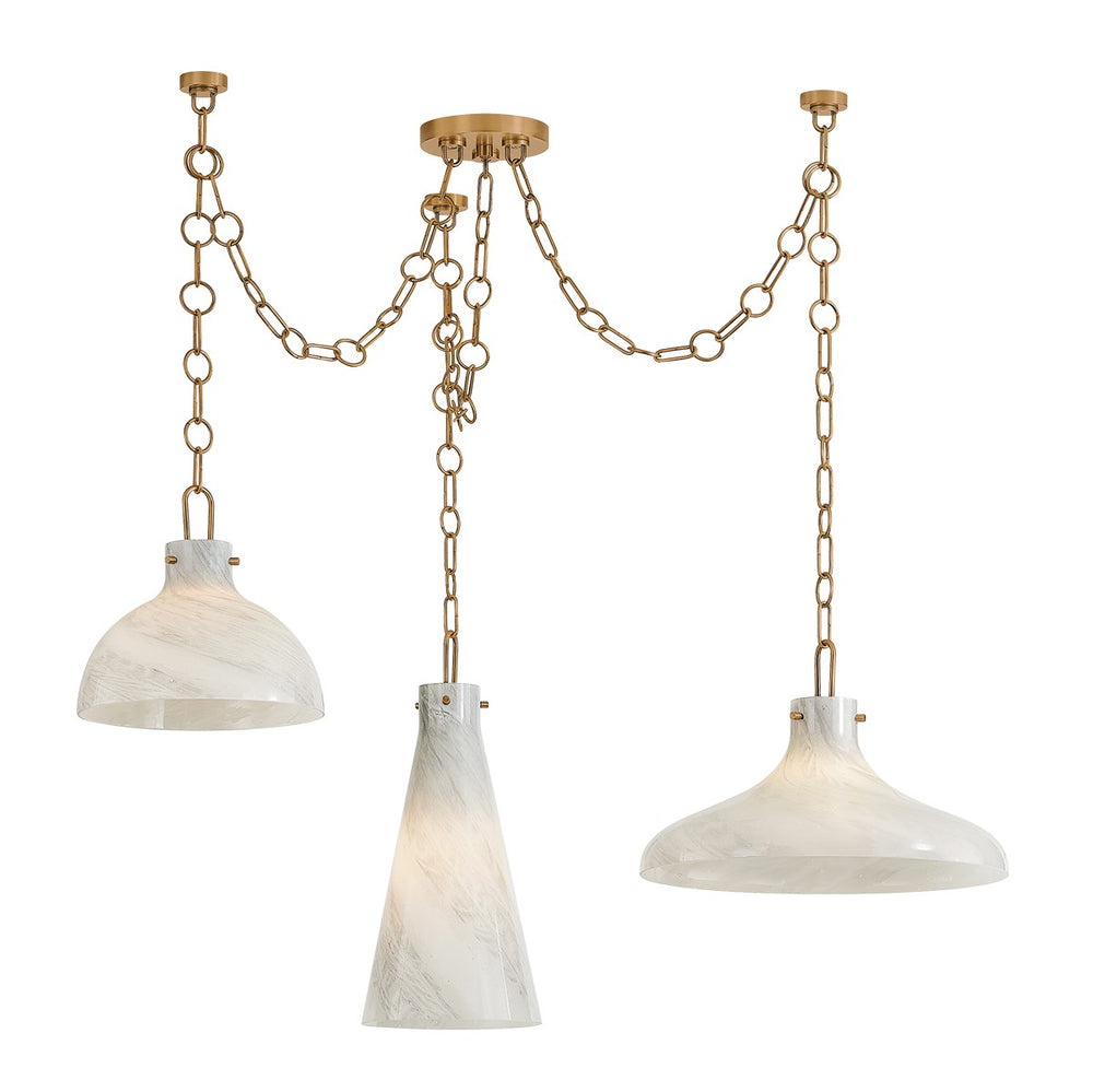Troy Lighting Canada - F1242-PBR - Large Chandeliers - Multi-Port/Cascade