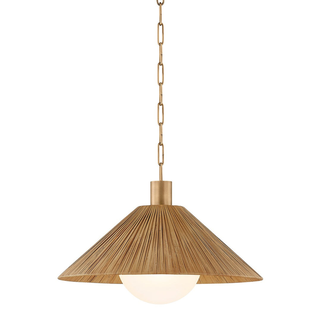 Troy Lighting Canada - F1422-PBR - Pendants - Fabric Shade