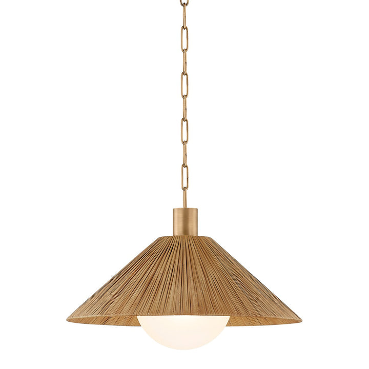 Troy Lighting Canada - F1422-PBR - Pendants - Fabric Shade