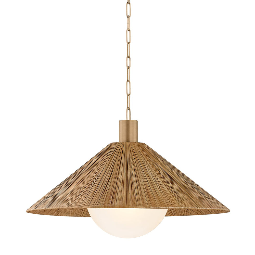 Troy Lighting Canada - F1432-PBR - Pendants - Fabric Shade