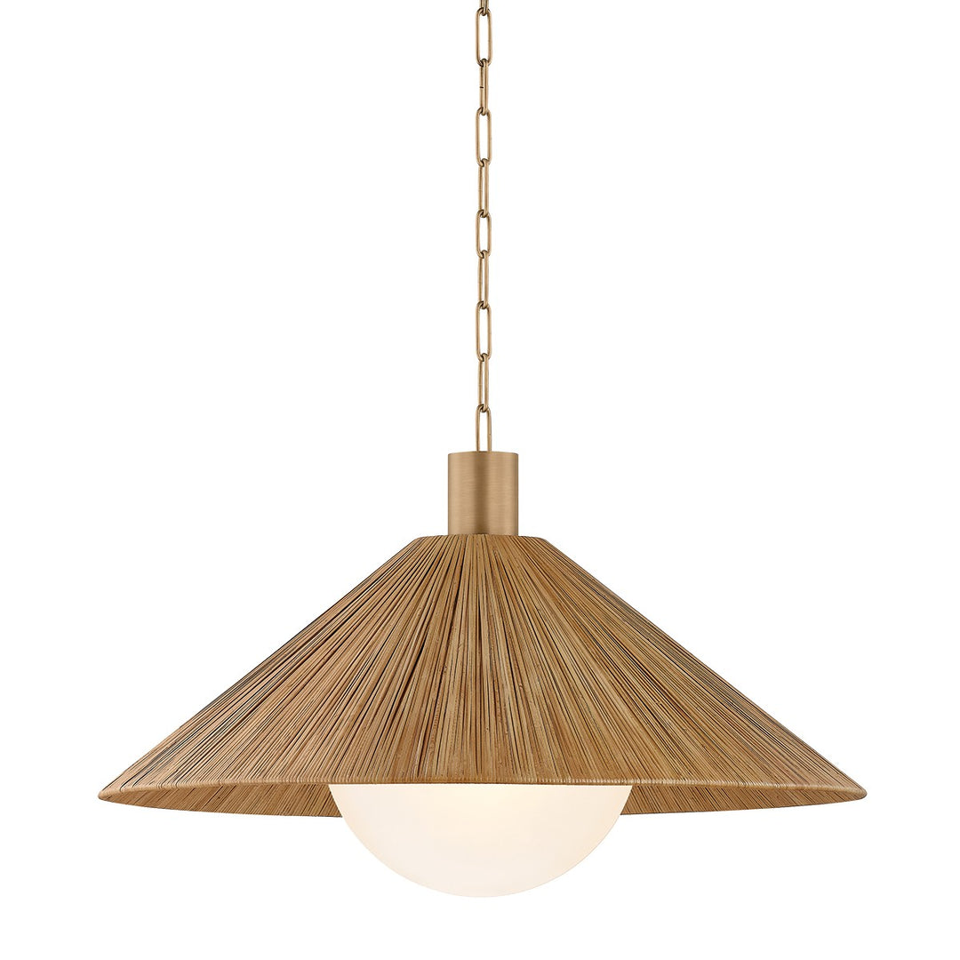 Troy Lighting Canada - F1432-PBR - Pendants - Fabric Shade
