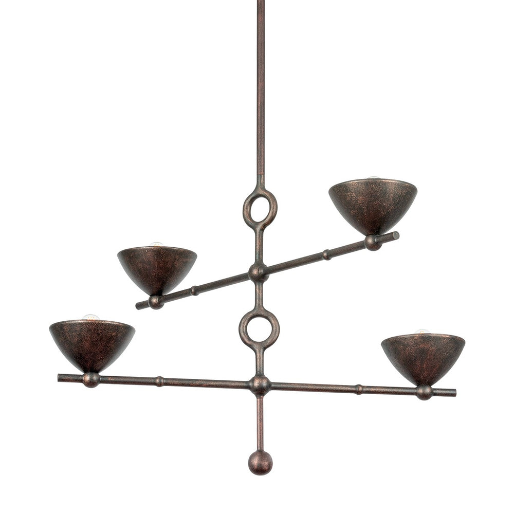 Troy Lighting Canada - F2338-BPG - Large Chandeliers - Metal Shade