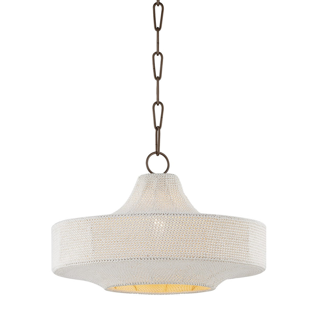 Troy Lighting Canada - F3119-BRZ - Pendants - Fabric Shade