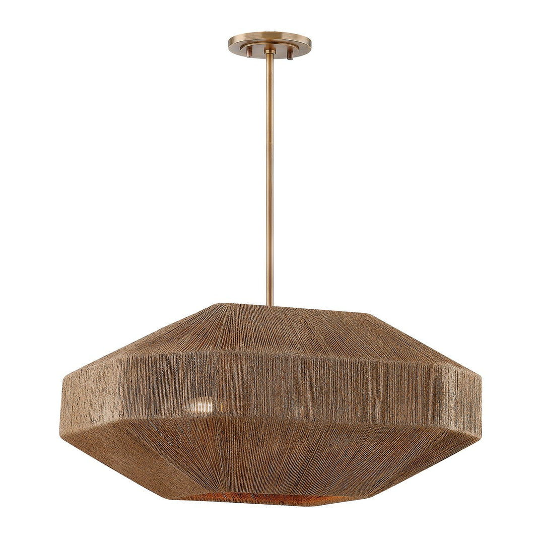 Troy Lighting Canada - F3624-PBR - Pendants - Fabric Shade