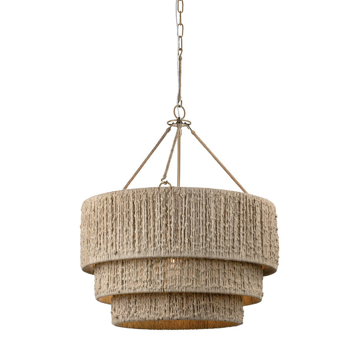 Troy Lighting Canada - F5924-PBR - Mid. Chandeliers - Drum Shade
