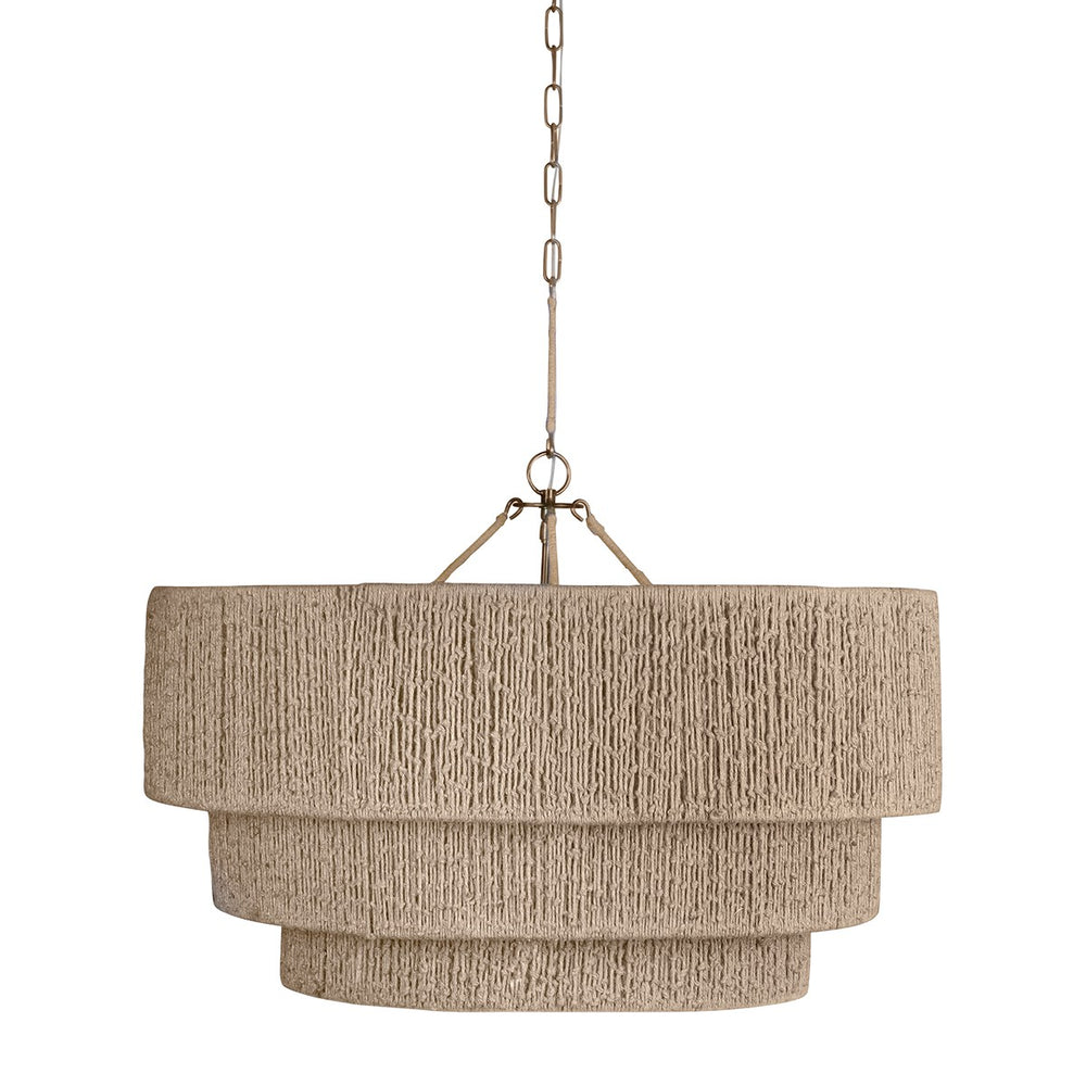 Troy Lighting Canada - F5934-PBR - Mid. Chandeliers - Drum Shade