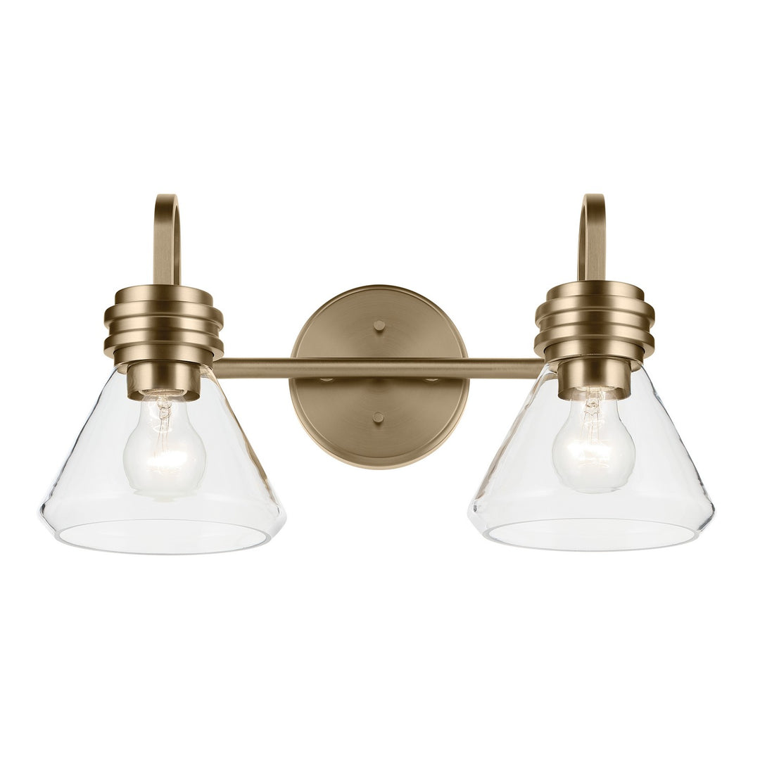 Kichler Canada - 55154CPZCLR - Two Light Bath - Farum - Champagne Bronze