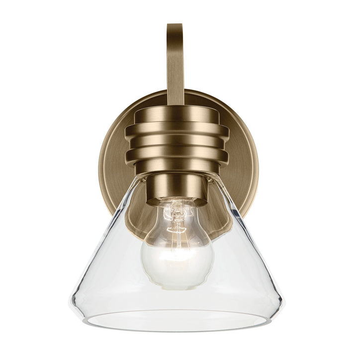 Kichler Canada - 55153CPZCLR - One Light Wall Sconce - Farum - Champagne Bronze