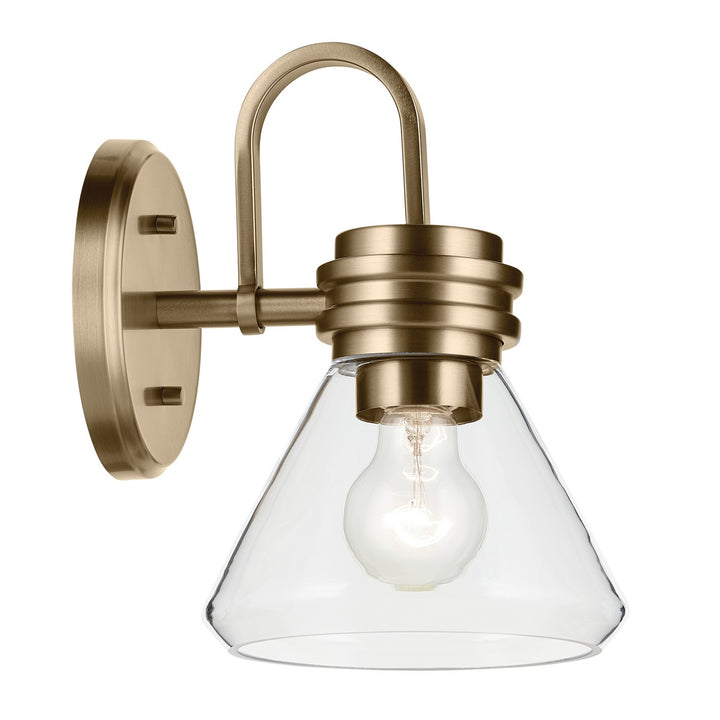Kichler Canada - 55153CPZCLR - One Light Wall Sconce - Farum - Champagne Bronze