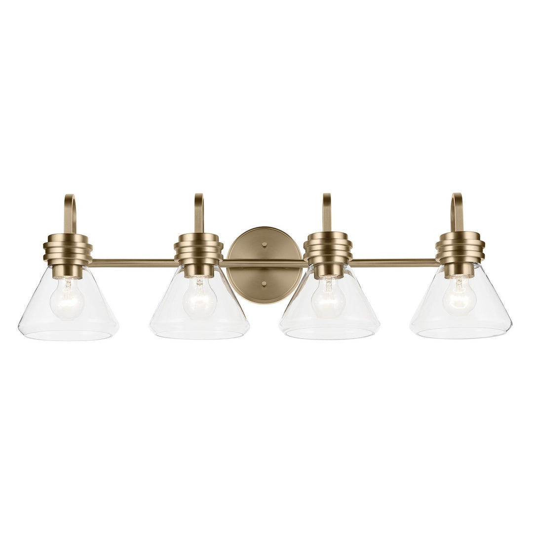 Kichler Canada - 55156CPZCLR - Four Light Bath - Farum - Champagne Bronze