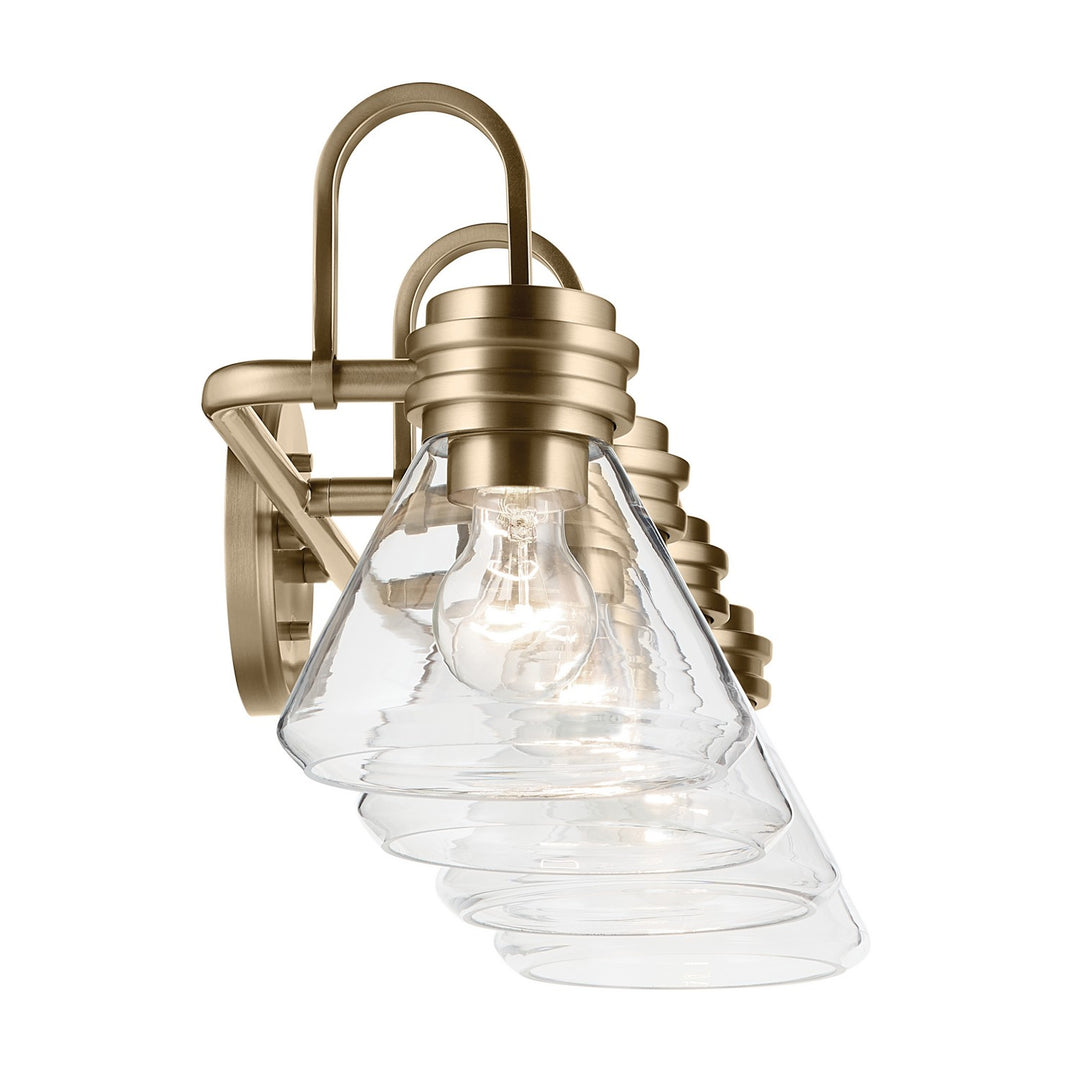 Kichler Canada - 55156CPZCLR - Four Light Bath - Farum - Champagne Bronze