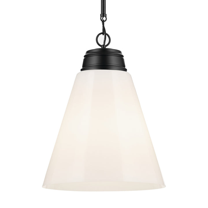 Kichler Canada - 52662BK - One Light Pendant - Marsailli - Black