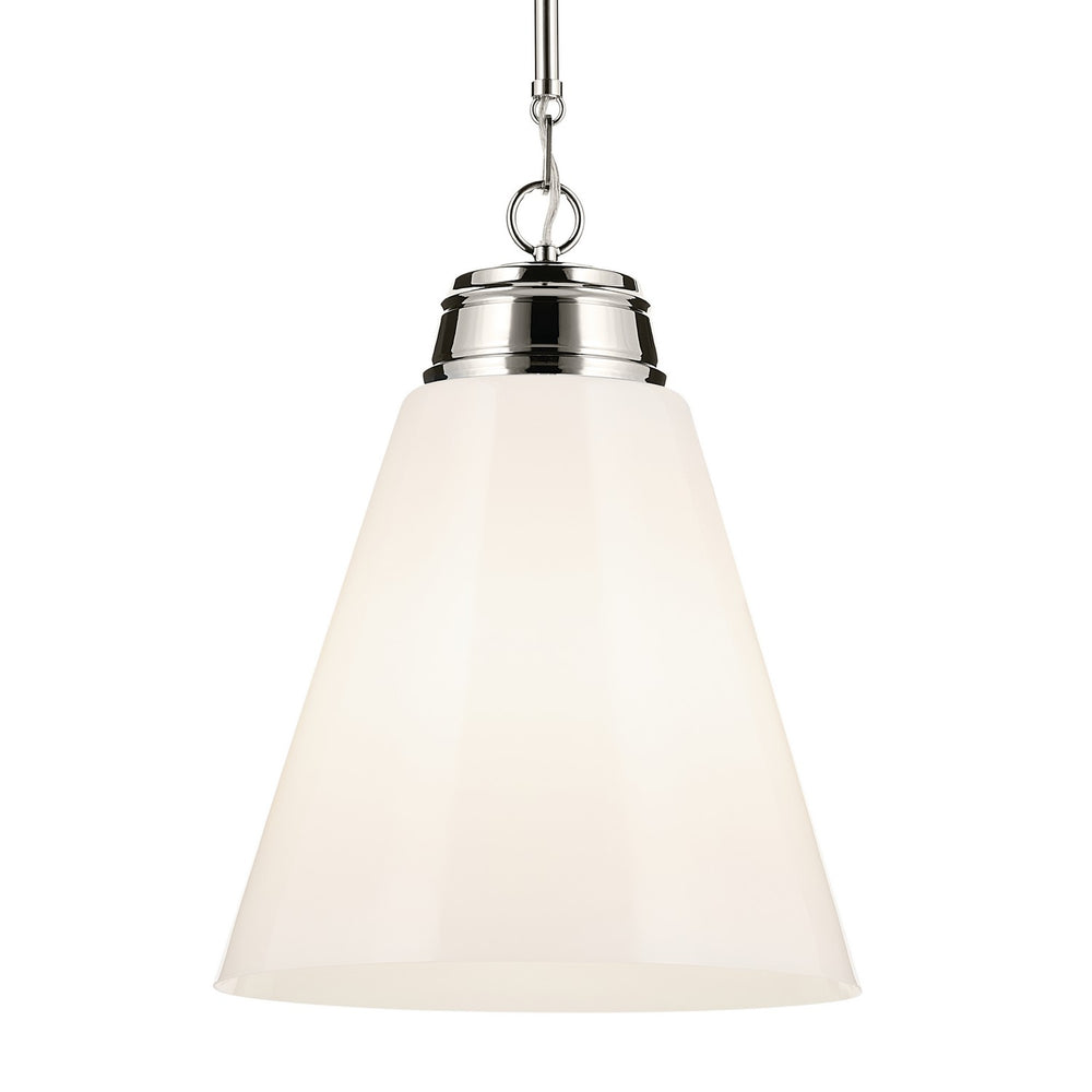 Kichler Canada - 52662PN - One Light Pendant - Marsailli - Polished Nickel