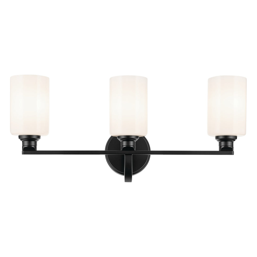 Kichler Canada - 55226BK - Three Light Bath - Gioe - Black