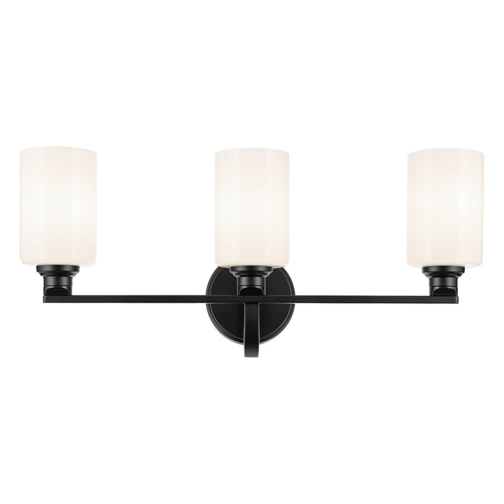 Kichler Canada - 55226BK - Three Light Bath - Gioe - Black