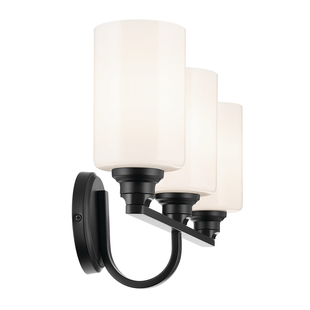 Kichler Canada - 55226BK - Three Light Bath - Gioe - Black