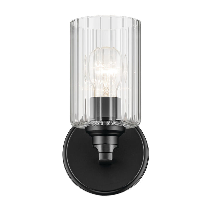 Kichler Canada - 55224BKFLU - One Light Wall Sconce - Gioe - Black