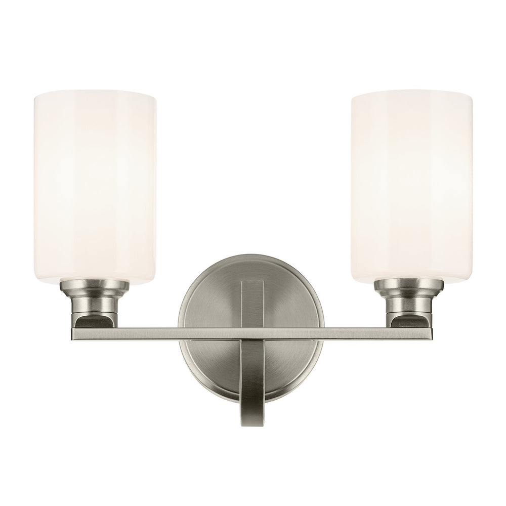 Kichler Canada - 55225NI - Two Light Bath - Gioe - Brushed Nickel