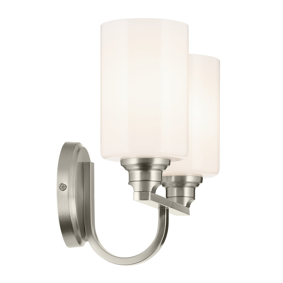 Kichler Canada - 55225NI - Two Light Bath - Gioe - Brushed Nickel