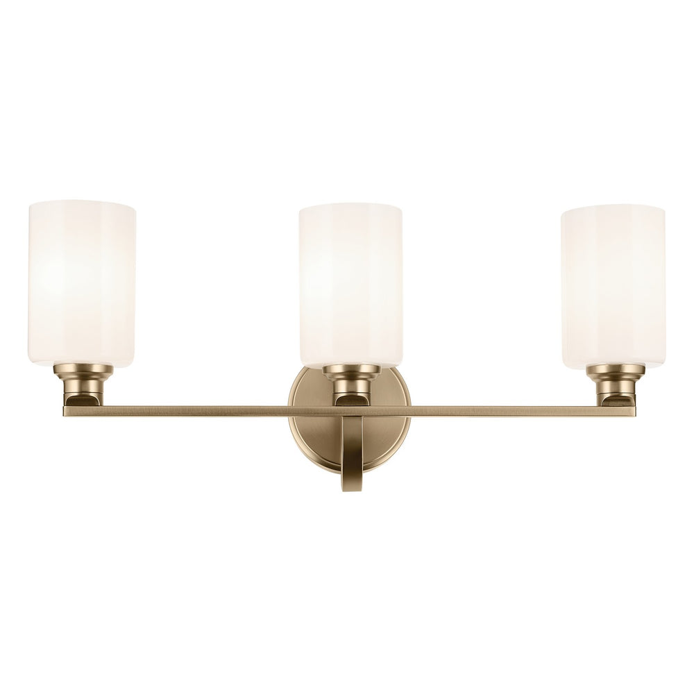 Kichler Canada - 55226CPZ - Three Light Bath - Gioe - Champagne Bronze