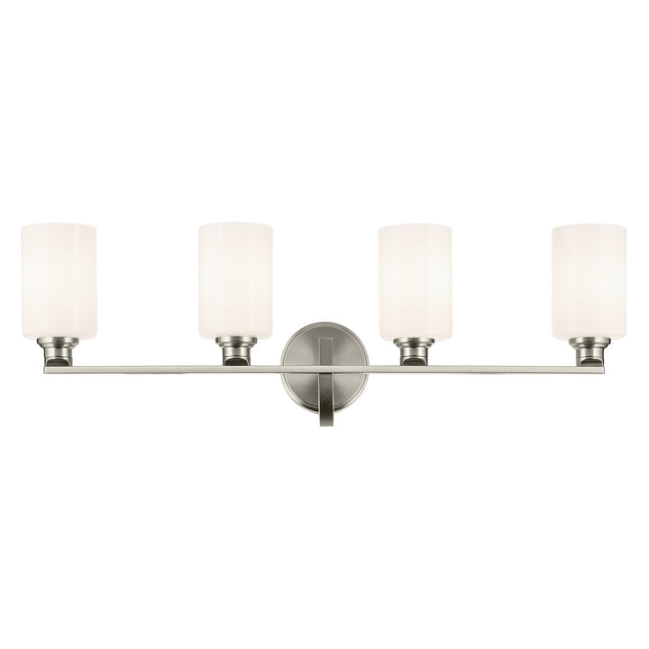 Kichler Canada - 55227NI - Four Light Bath - Gioe - Brushed Nickel