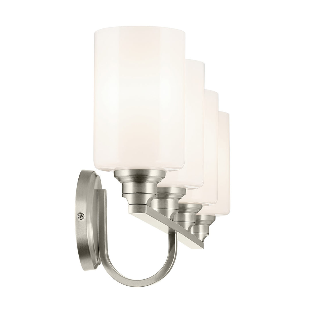 Kichler Canada - 55227NI - Four Light Bath - Gioe - Brushed Nickel