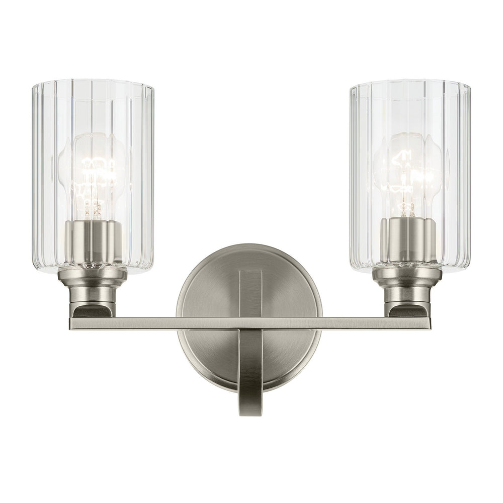 Kichler Canada - 55225NIFLU - Two Light Bath - Gioe - Brushed Nickel