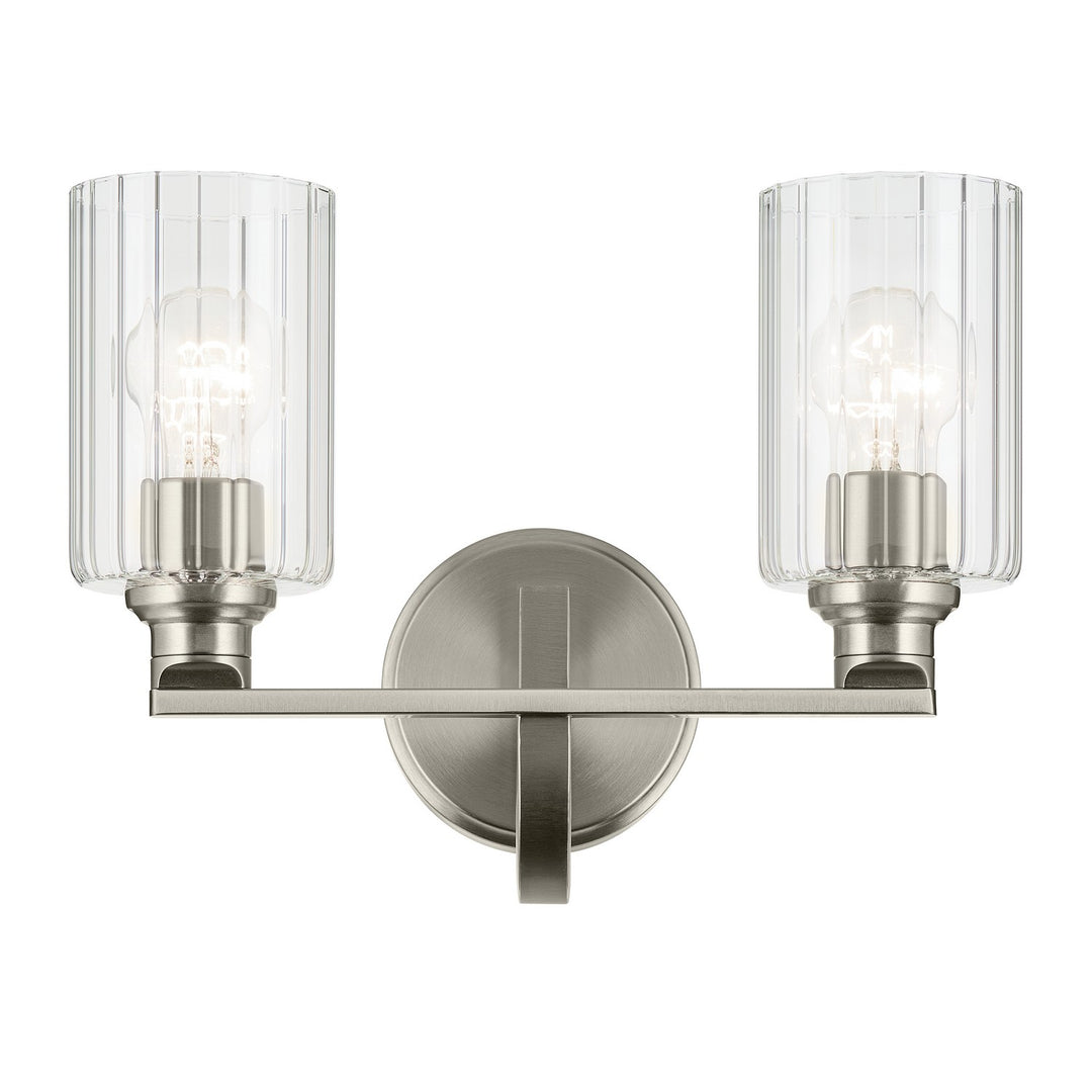 Kichler Canada - 55225NIFLU - Two Light Bath - Gioe - Brushed Nickel