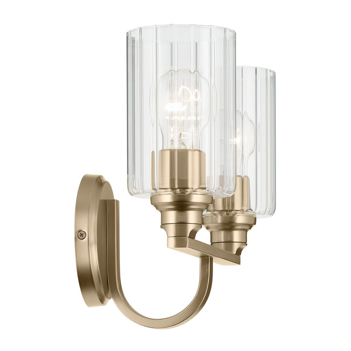 Kichler Canada - 55225CPZFLU - Two Light Bath - Gioe - Champagne Bronze