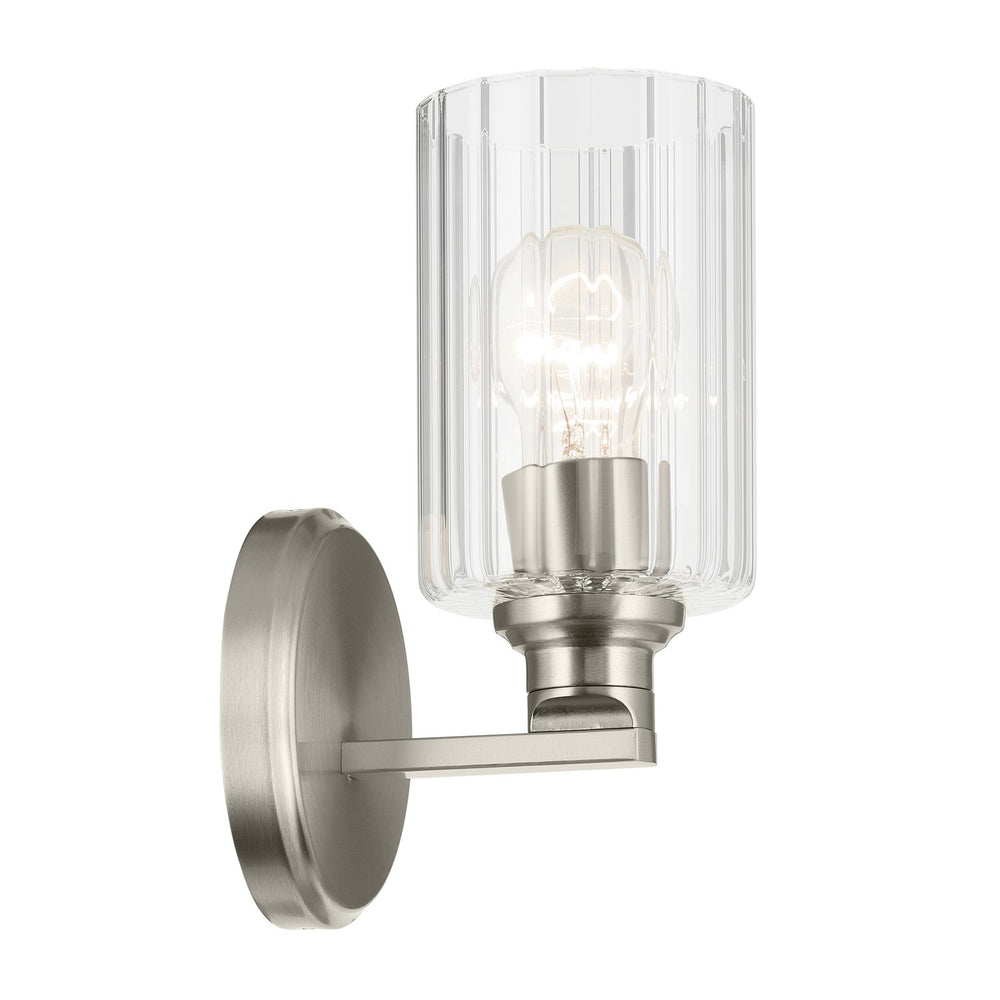 Kichler Canada - 55224NIFLU - One Light Wall Sconce - Gioe - Brushed Nickel