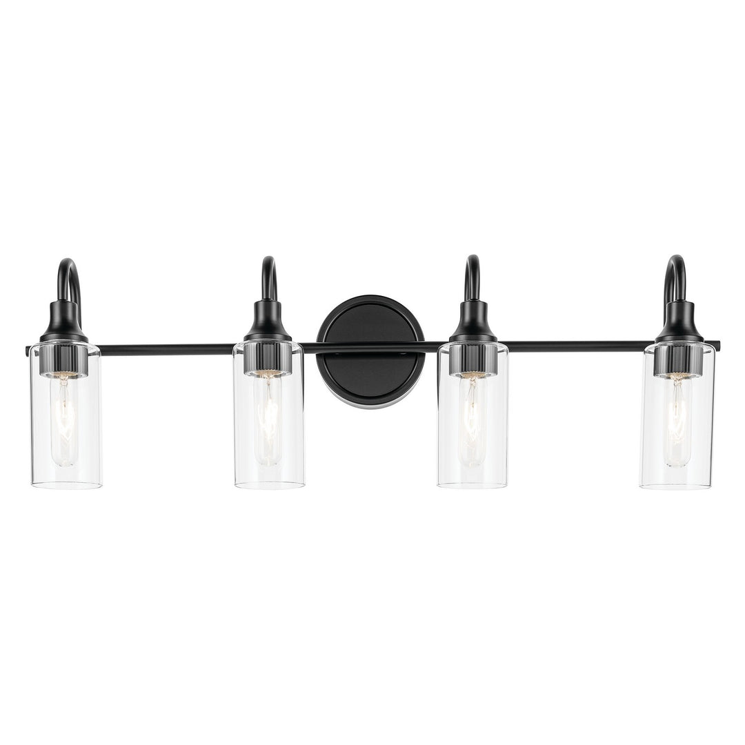 Kichler Canada - 55212BK - Four Light Bath - Kavi - Black