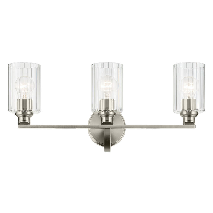 Kichler Canada - 55226NIFLU - Three Light Bath - Gioe - Brushed Nickel