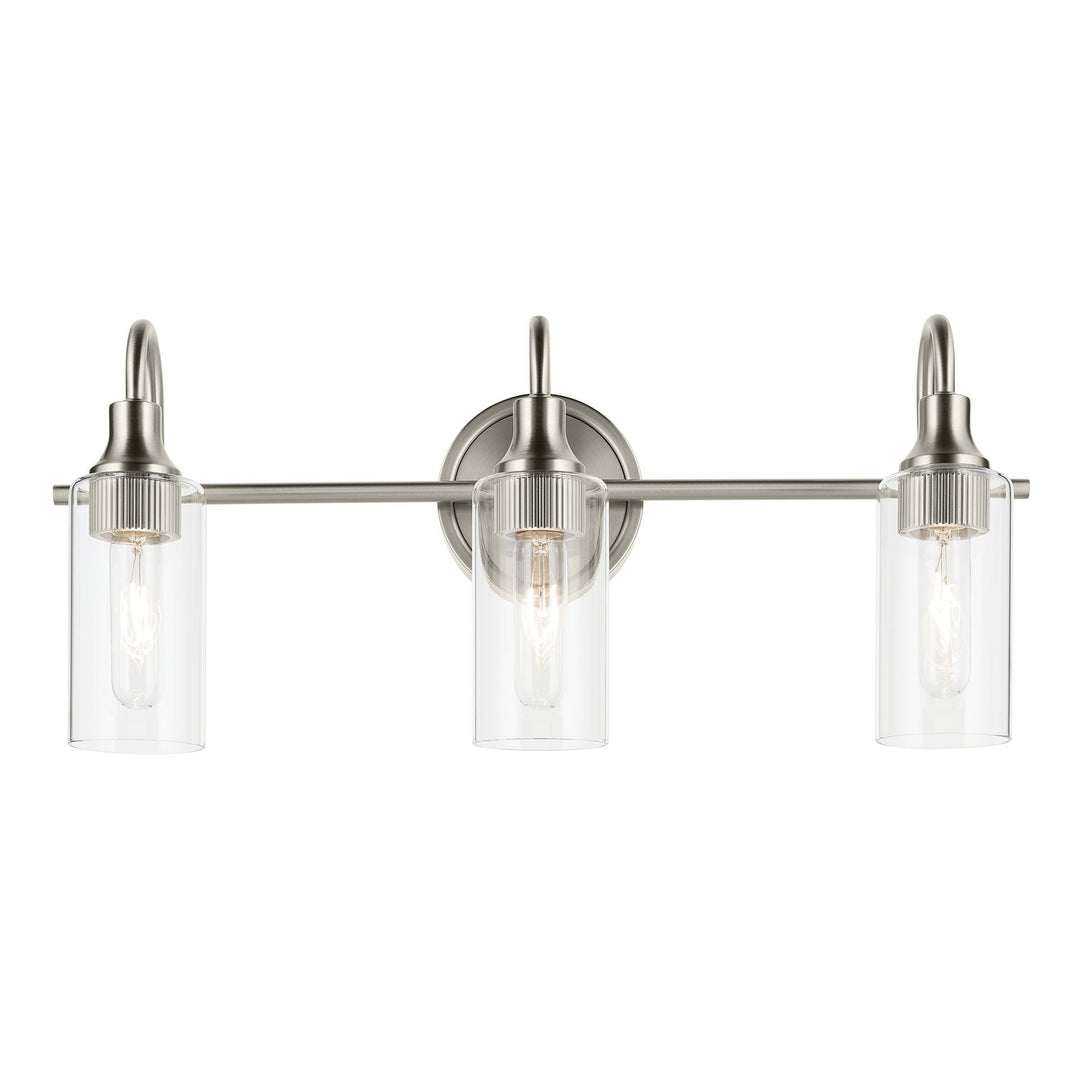 Kichler Canada - 55211NI - Three Light Bath - Kavi - Brushed Nickel