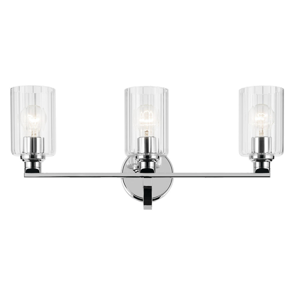Kichler Canada - 55226CHFLU - Three Light Bath - Gioe - Chrome