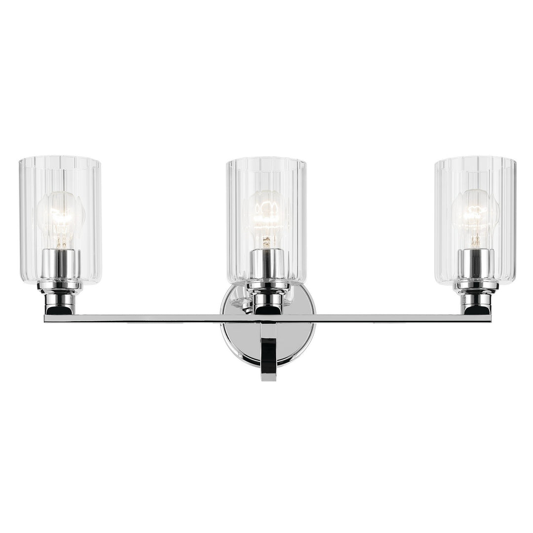 Kichler Canada - 55226CHFLU - Three Light Bath - Gioe - Chrome