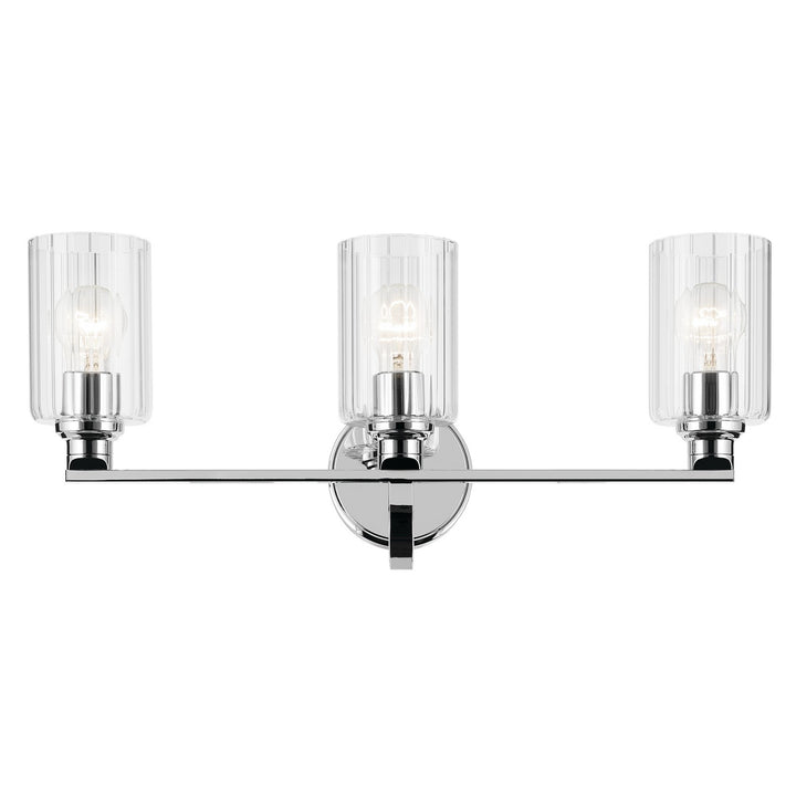 Kichler Canada - 55226CHFLU - Three Light Bath - Gioe - Chrome