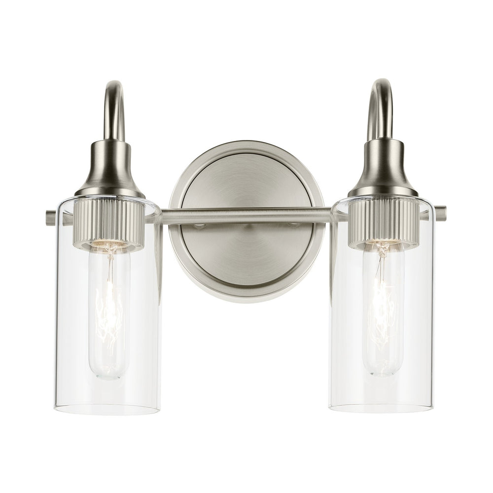 Kichler Canada - 55210NI - Two Light Bath - Kavi - Brushed Nickel