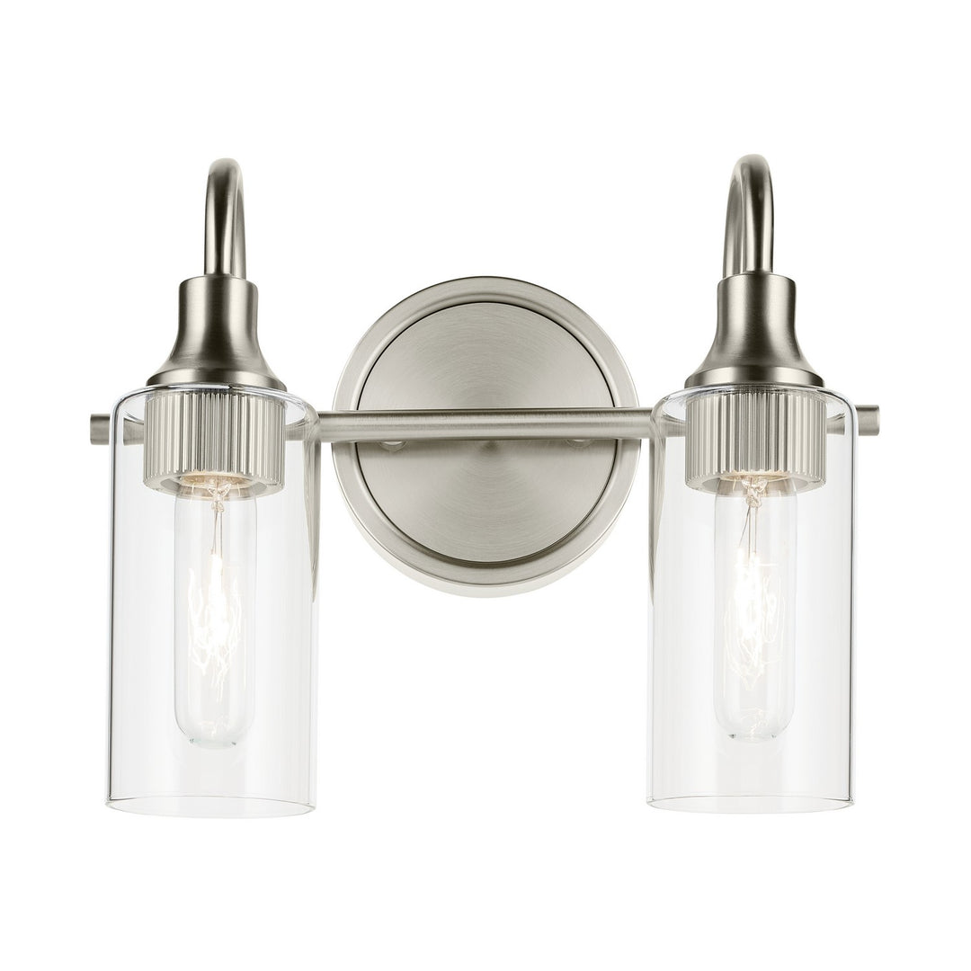 Kichler Canada - 55210NI - Two Light Bath - Kavi - Brushed Nickel