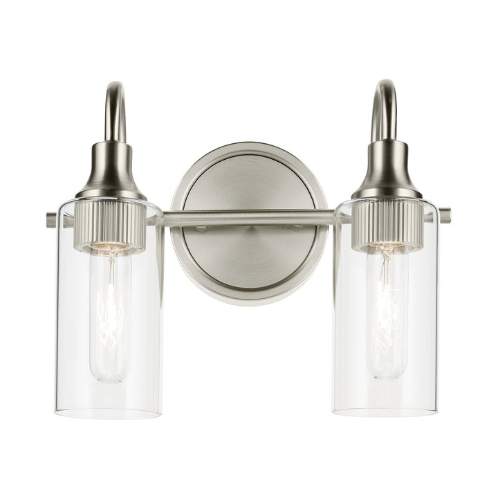 Kichler Canada - 55210NI - Two Light Bath - Kavi - Brushed Nickel