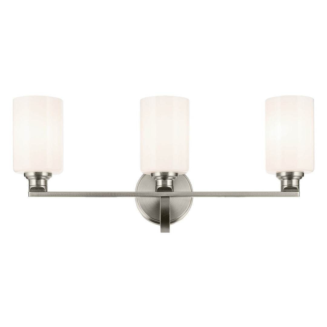 Kichler Canada - 55226NI - Three Light Bath - Gioe - Brushed Nickel