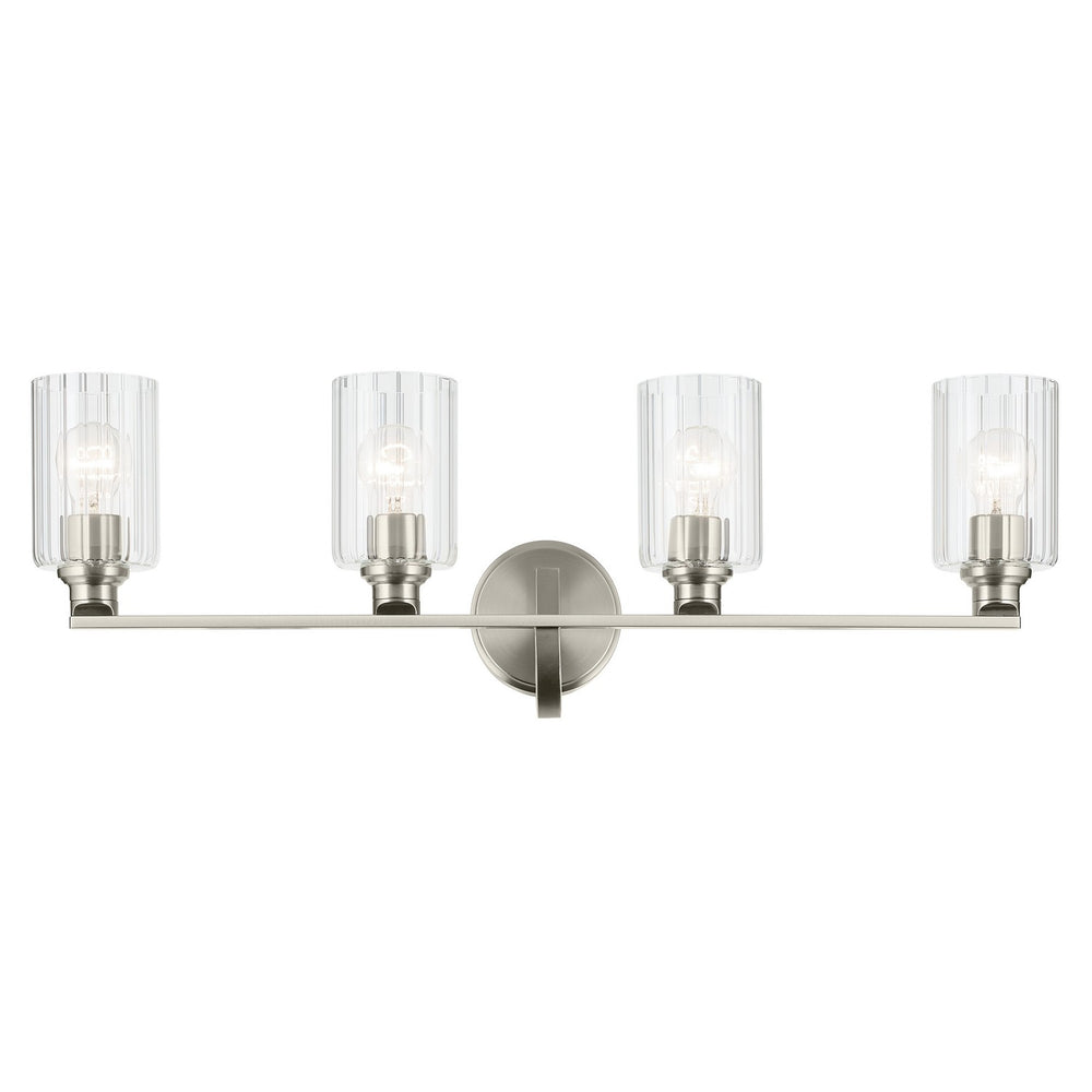 Kichler Canada - 55227NIFLU - Four Light Bath - Gioe - Brushed Nickel