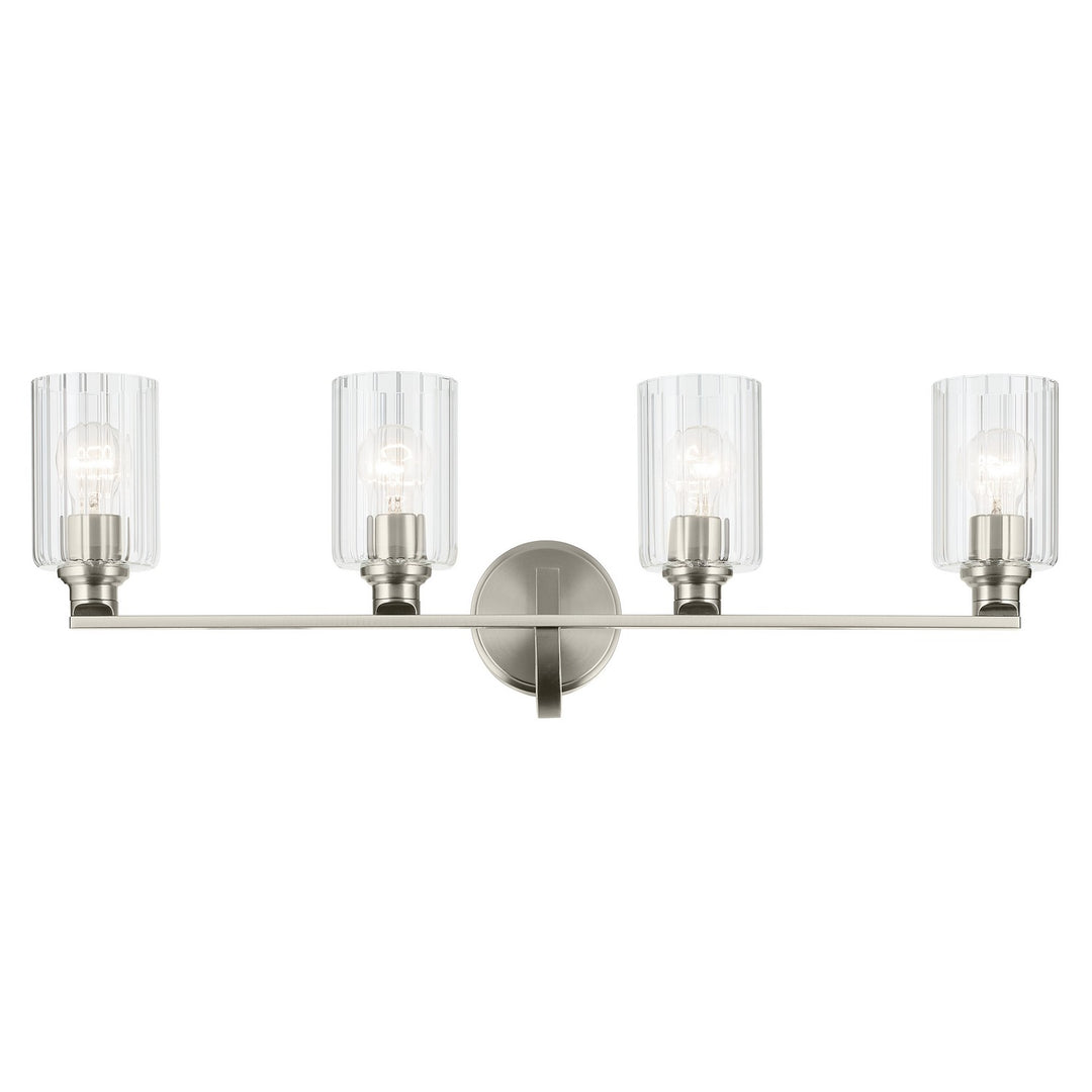 Kichler Canada - 55227NIFLU - Four Light Bath - Gioe - Brushed Nickel