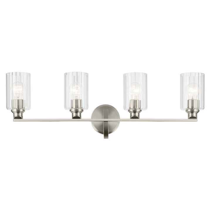 Kichler Canada - 55227NIFLU - Four Light Bath - Gioe - Brushed Nickel