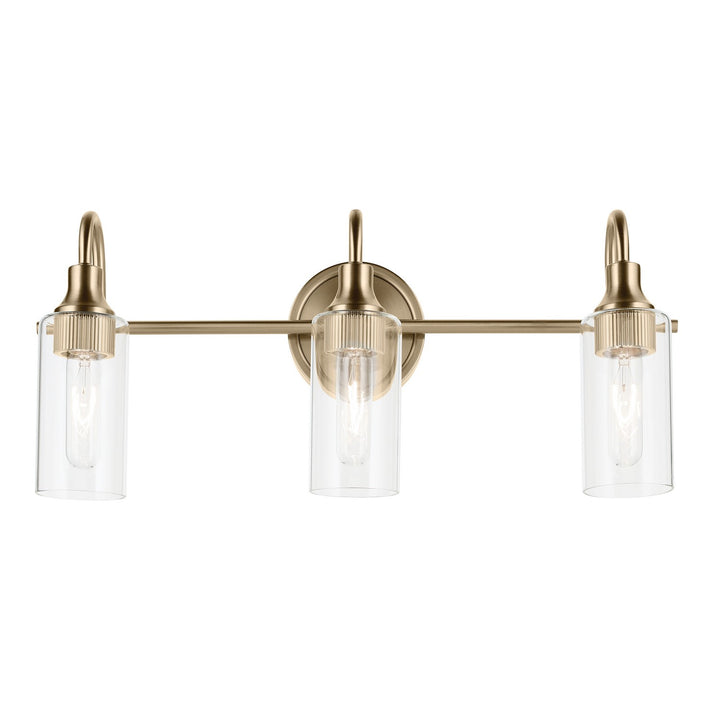 Kichler Canada - 55211CPZ - Three Light Bath - Kavi - Champagne Bronze