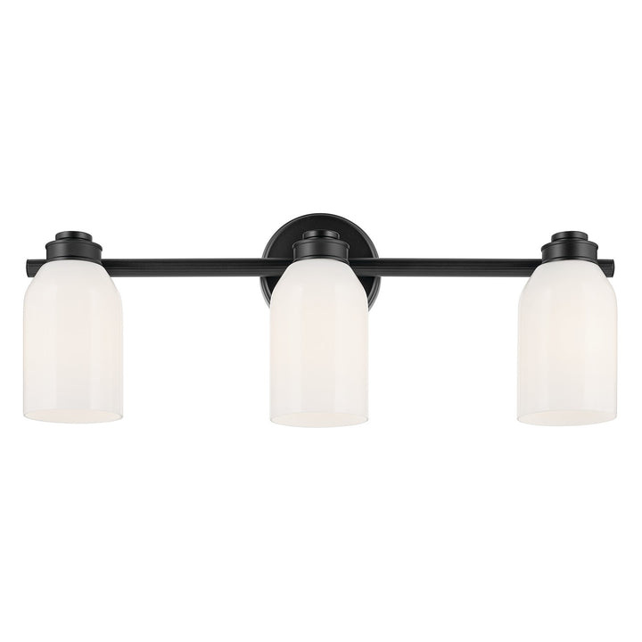 Kichler Canada - 55202BK - Three Light Bath - Shae - Black
