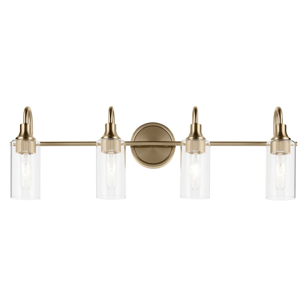 Kichler Canada - 55212CPZ - Four Light Bath - Kavi - Champagne Bronze