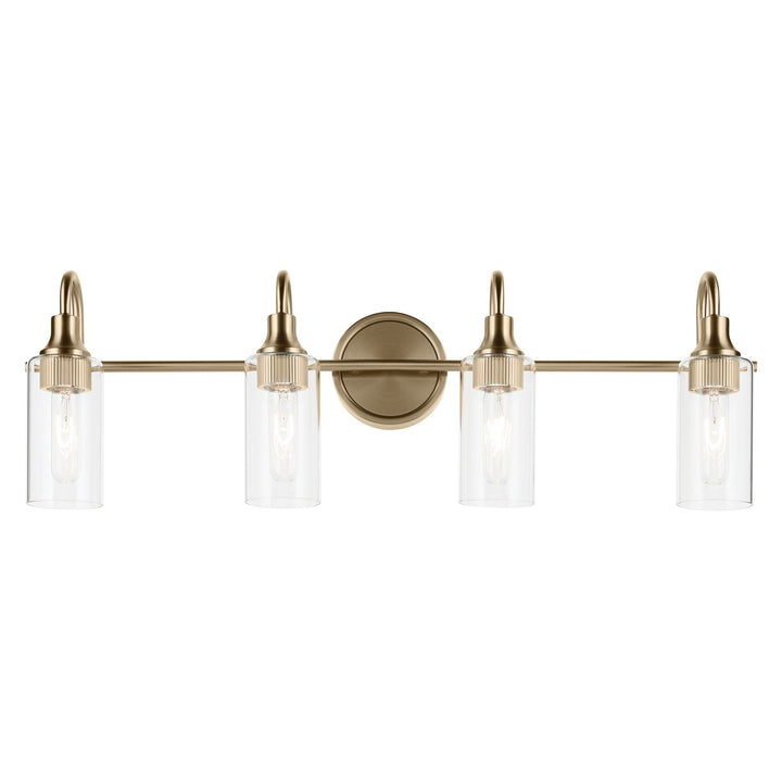 Kichler Canada - 55212CPZ - Four Light Bath - Kavi - Champagne Bronze