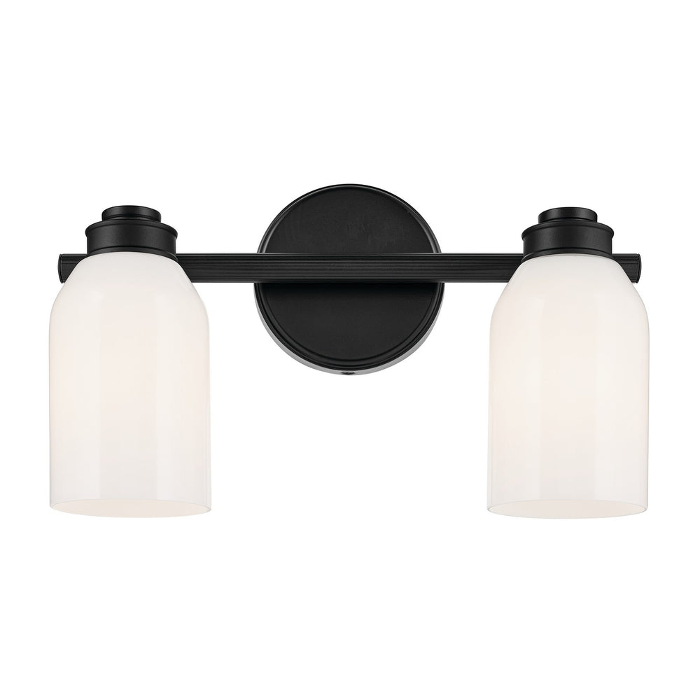 Kichler Canada - 55201BK - Two Light Bath - Shae - Black